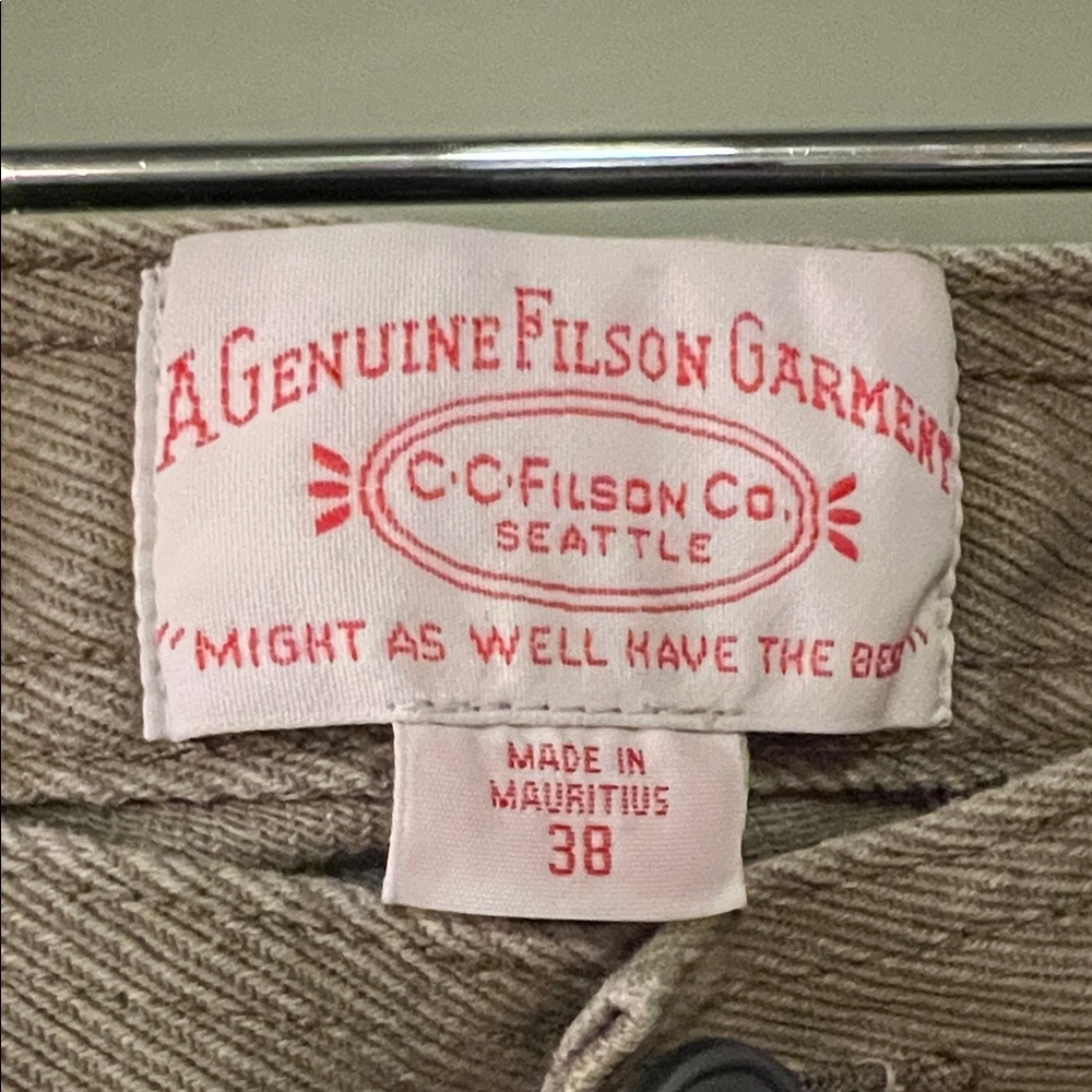 Filson Brown work pants